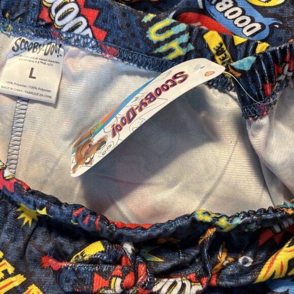 New Scooby Doo Sleep Pajama Pants PJ Bottoms Mens Medium or Large - Picture 3 of 3